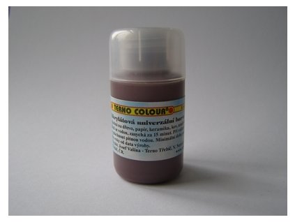 Akrylátová univerzální barva 20g Havana hnědá