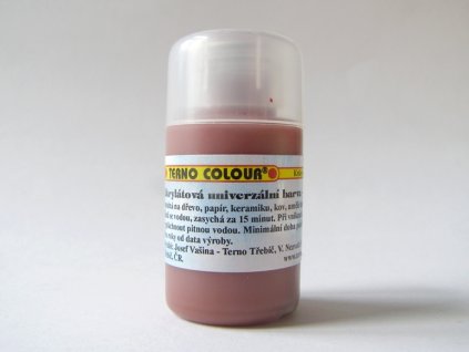 Akrylátová univerzální barva 20g červenohnědá