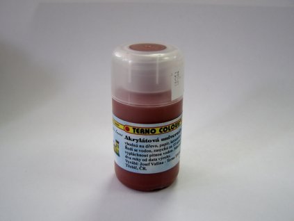 Akrylátová univerzální barva 20g čokoládová hnědá