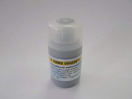 Akrylátová univerzální barva 20g šedá