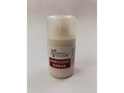 Akrylátová univerzální barva 20g lasturová stříbrná