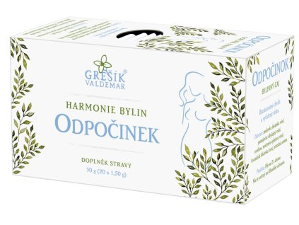 Bylinný porcovaný čaj  - Odpočinek - 20 x 1,5 g
