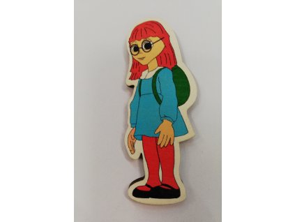 DoDo Dřevěná dekorační magnetka Mánička