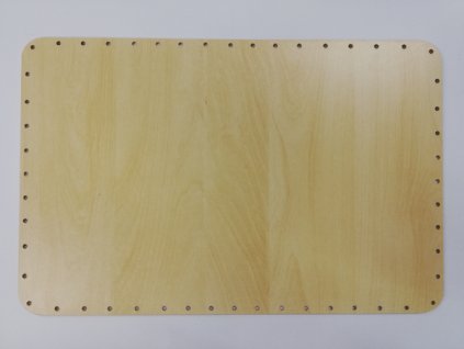 Dno na papírové pletení javor obdélník 37 x 24 cm