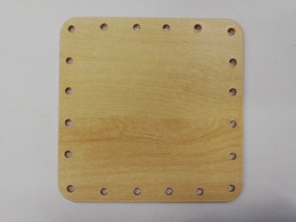 Dno na papírové pletení javor čtverec 10 cm