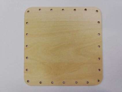 Dno na papírové pletení javor čtverec 14 cm