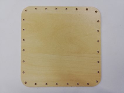 Dno na papírové pletení javor čtverec 16 cm