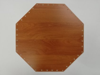 Dno na papírové pletení kalvados osmihran 28 cm