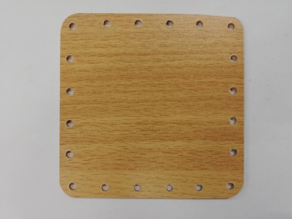 Dno na papírové pletení buk čtverec 10 cm