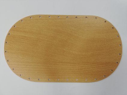 Dno na papírové pletení buk ovál 28 x 16 cm