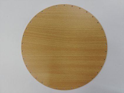 Dno na papírové pletení buk kruh 28 cm