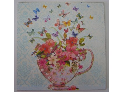 Obrázek č.88 15 x 15 Květinový hrníček