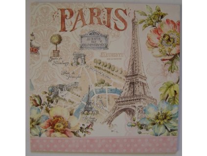 Obrázek č.157 16 x 16 Paris růžová