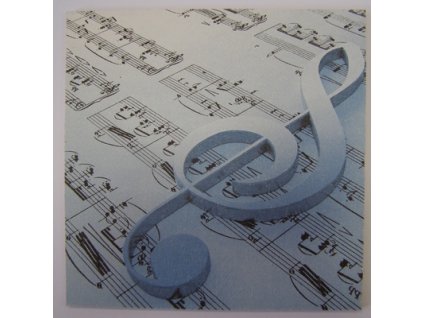 Obrázek č.178 15 x 15 Houslový klíč