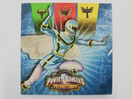 Obrázek na destičce 16 x 16 Power Rangers 3