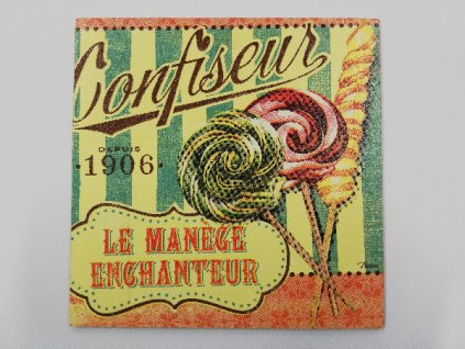 Obrázek na destičce 15 x 15 Cukrárna