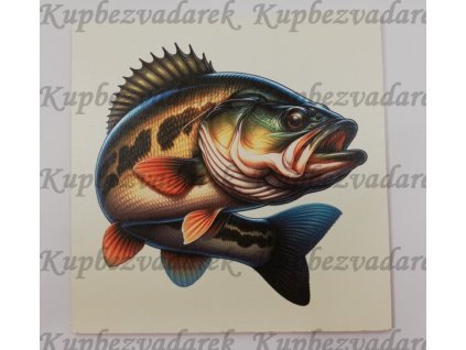 Obrázek na destičce 15 x 15 cm Ryby 1