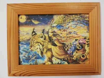 Obrázek č.212 Víla s rysem