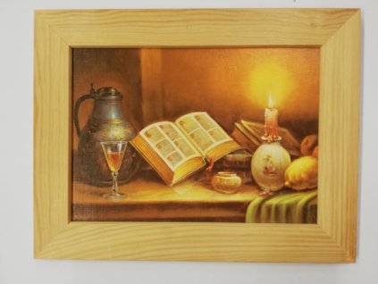 Obrázek č.213 Kniha na stole