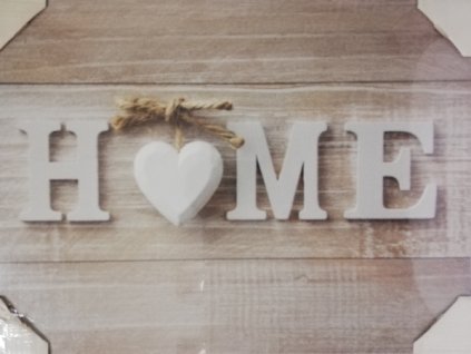 Obraz na desce 40 x 30 cm Home