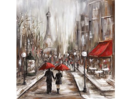 Obraz na desce 22 x 22 cm Paris 2