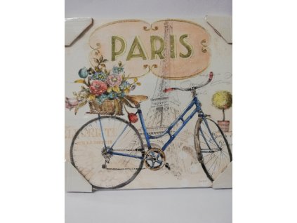 Obraz na desce 30 x 30 cm Kolo Paris 1