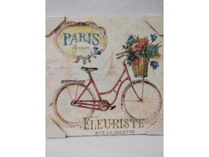 Obraz na desce 30 x 30 cm Kolo Paris 2