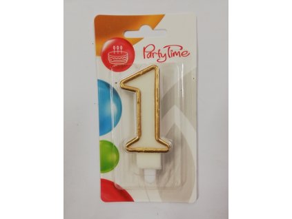 Svíčka dortová Arpex číslo 1