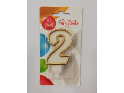 Svíčka dortová Arpex číslo 2