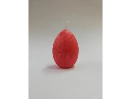 Svíčka vonná z palmového vosku č.68 02 vajíčko červené