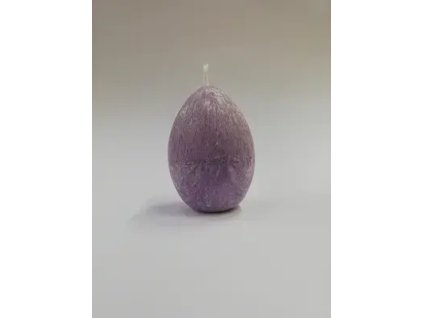 Svíčka vonná z palmového vosku č.68 03 vajíčko fialové