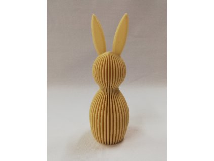 Velikonoční dekorace výtisk 3D 11 x 3,5 zajíc tělový
