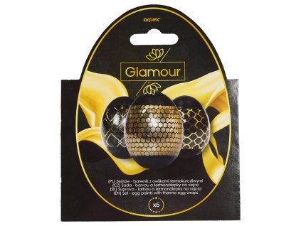 Velikonoční termokošilky 6 ks Glamour Black