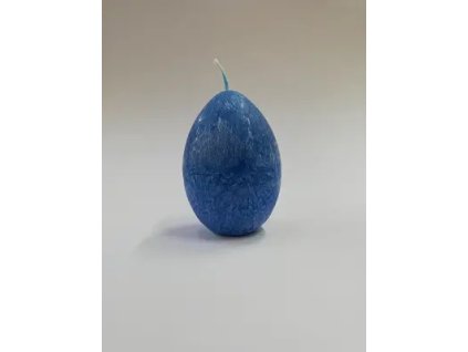 Svíčka vonná z palmového vosku č.68 07 vajíčko modré