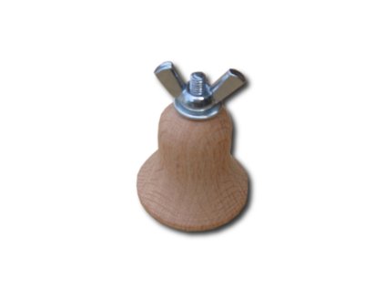 Forma na pletení dřevěný zvoneček průměr 30mm