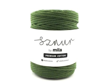 Bavlněná šňůra PREMIUM COTTON 100m - avokádo