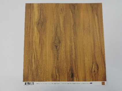 Scrapbooking papír 30x30 cm Baltská borovice