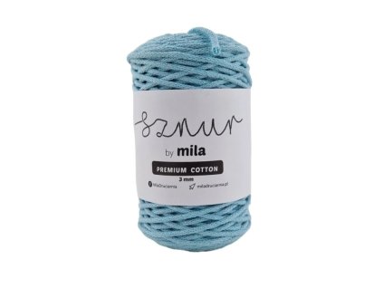 Bavlněná šňůra PREMIUM COTTON 100m - arktická