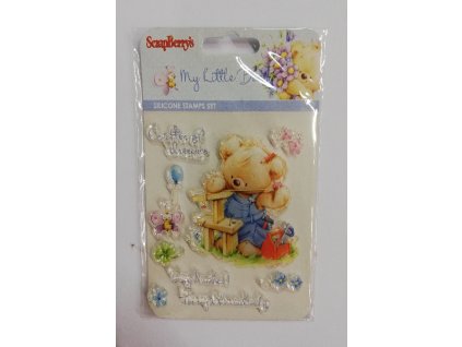 Razítko transparentní Můj malý medvídek kutil