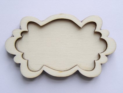 Razítko z překližky jmenovka 7,5 cm