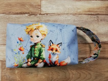 Kosmetická taštička digitální tisk (bavlna) 22 x 12 x 8 cm Malý princ 2 a