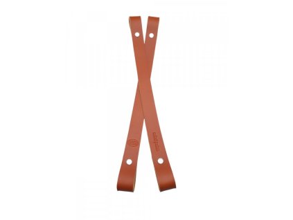 Popruh na košík nebo kabelku kožený š.2cm 20 cm medový