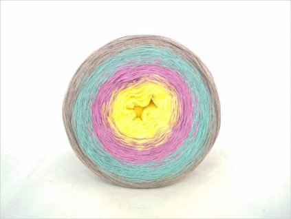 Duhové klubíčko 3 nitky česká výroba Butterfly Candy