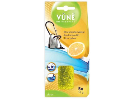 Vůně do vysavače 3 x 10g vůně citron