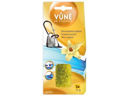 Vůně do vysavače 3 x 10g vůně vanilka