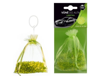 Vůně do auta sáček 20g vůně limetka