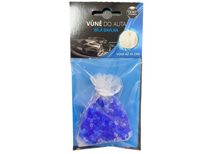 Vůně do auta sáček 20g vůně bílá bavlna