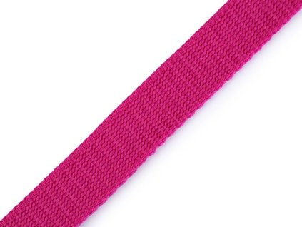 Popruh polypropylénový 20 mm - růžová pink - 1 m