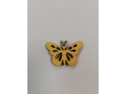 Dřevěný výřez Motýlek 3 cm