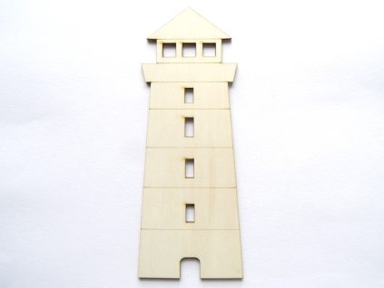 Dřevěný výřez Maják 20 cm